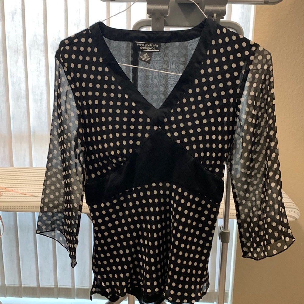 Harold’s blouse.
